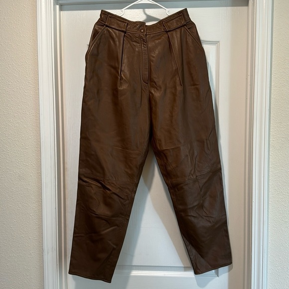 Fendissime Vintage leather pants